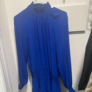 Second LIsting - Turtleneck Ruffle Skirt Dress